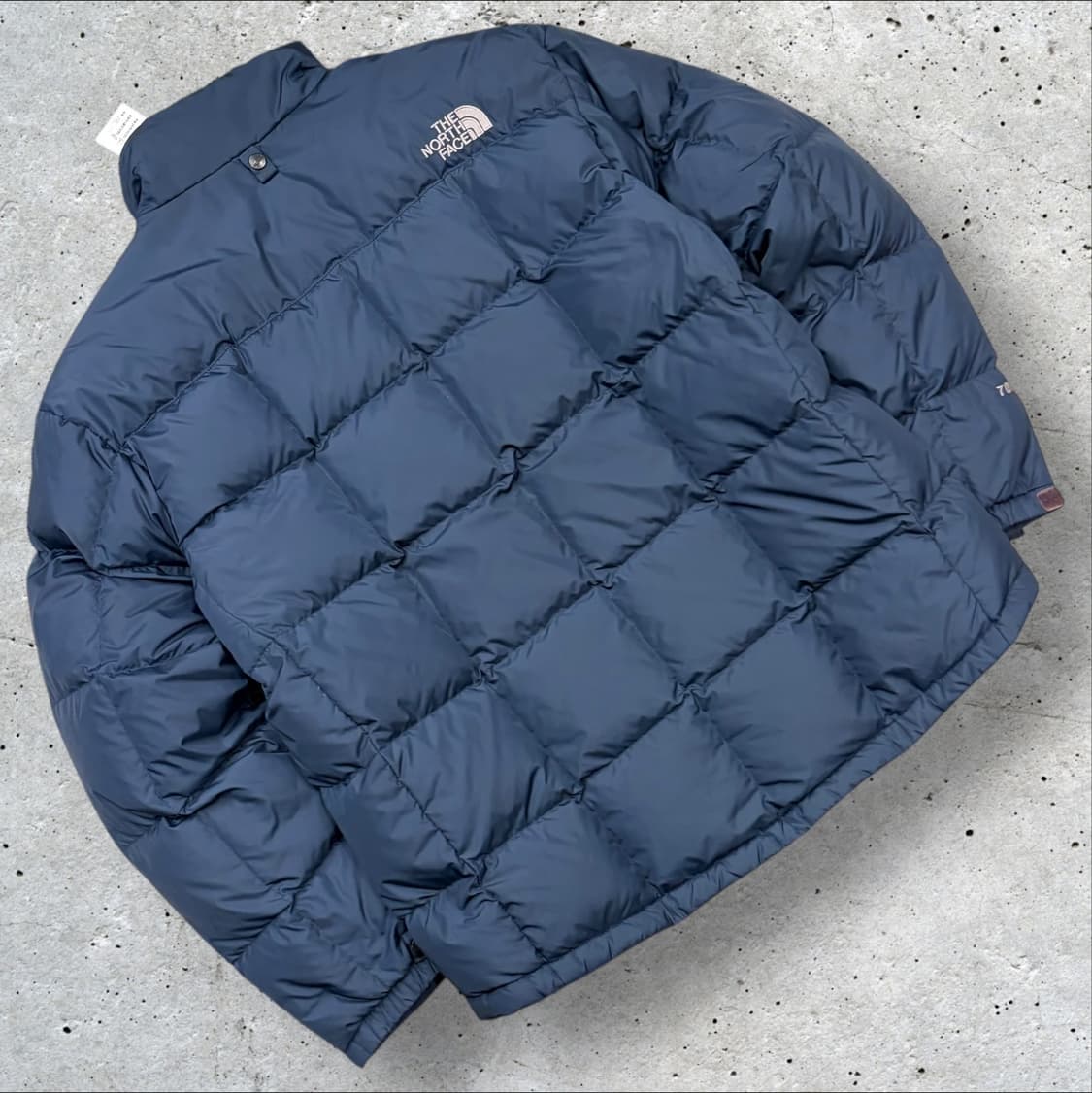 [100] 노스페이스 다운 퀼팅 패딩 블루 700 B457 상품이미지2