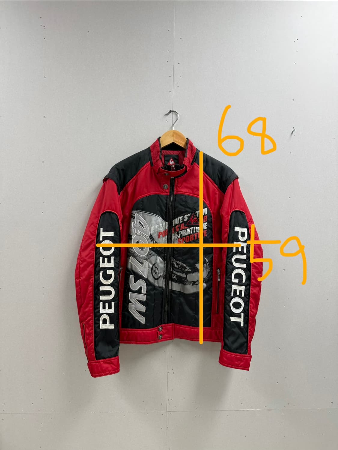 남성 105 /  르꼬끄 푸조 레이싱 자켓  상품이미지2