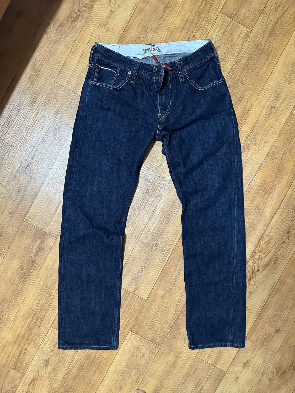 리바이스 504 셀비지 레드라인 W34 L34 / 스트레이트핏 상품이미지1