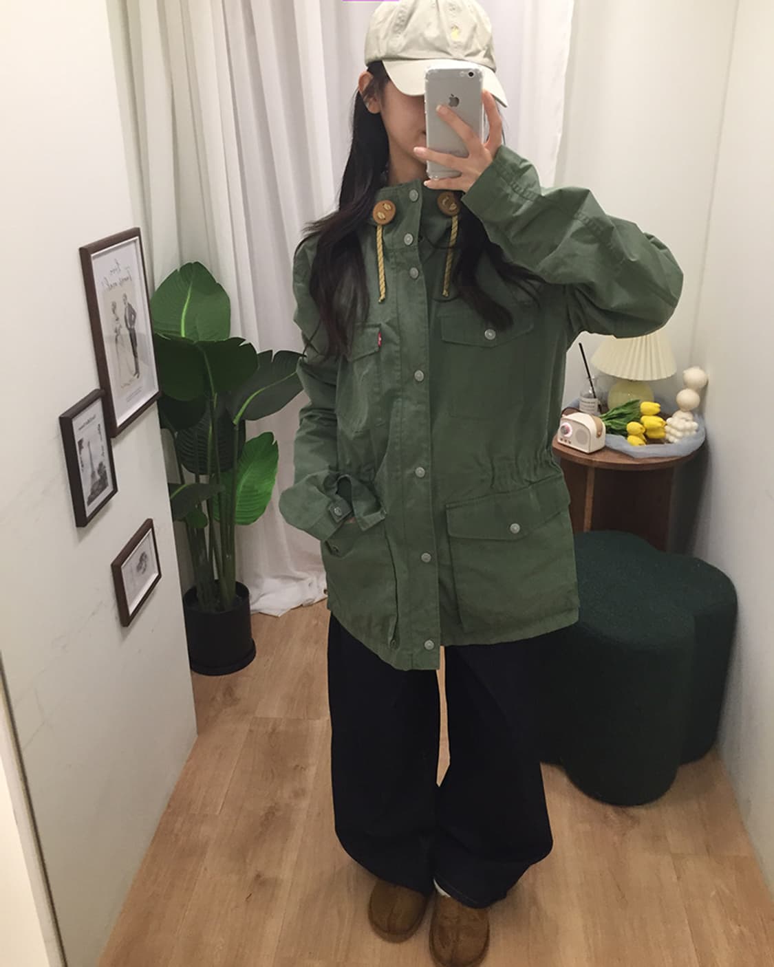 여성 리바이스 포켓 야상자켓 100 상품이미지3