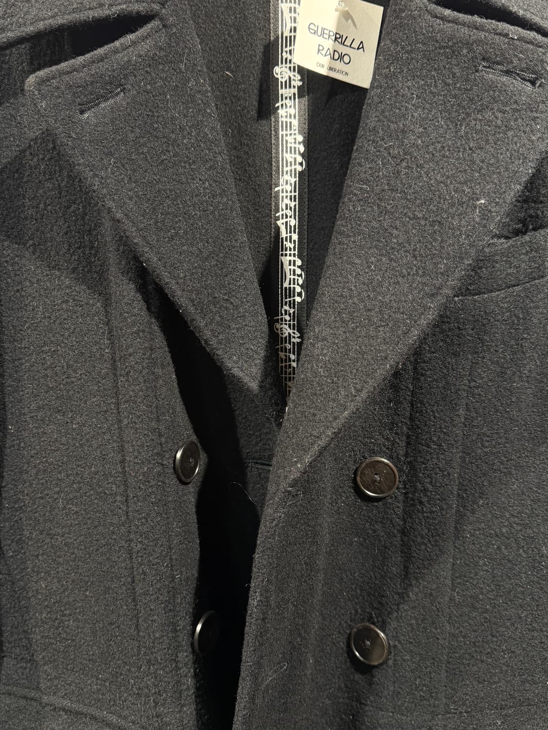 Number Nine black coat 상품이미지5