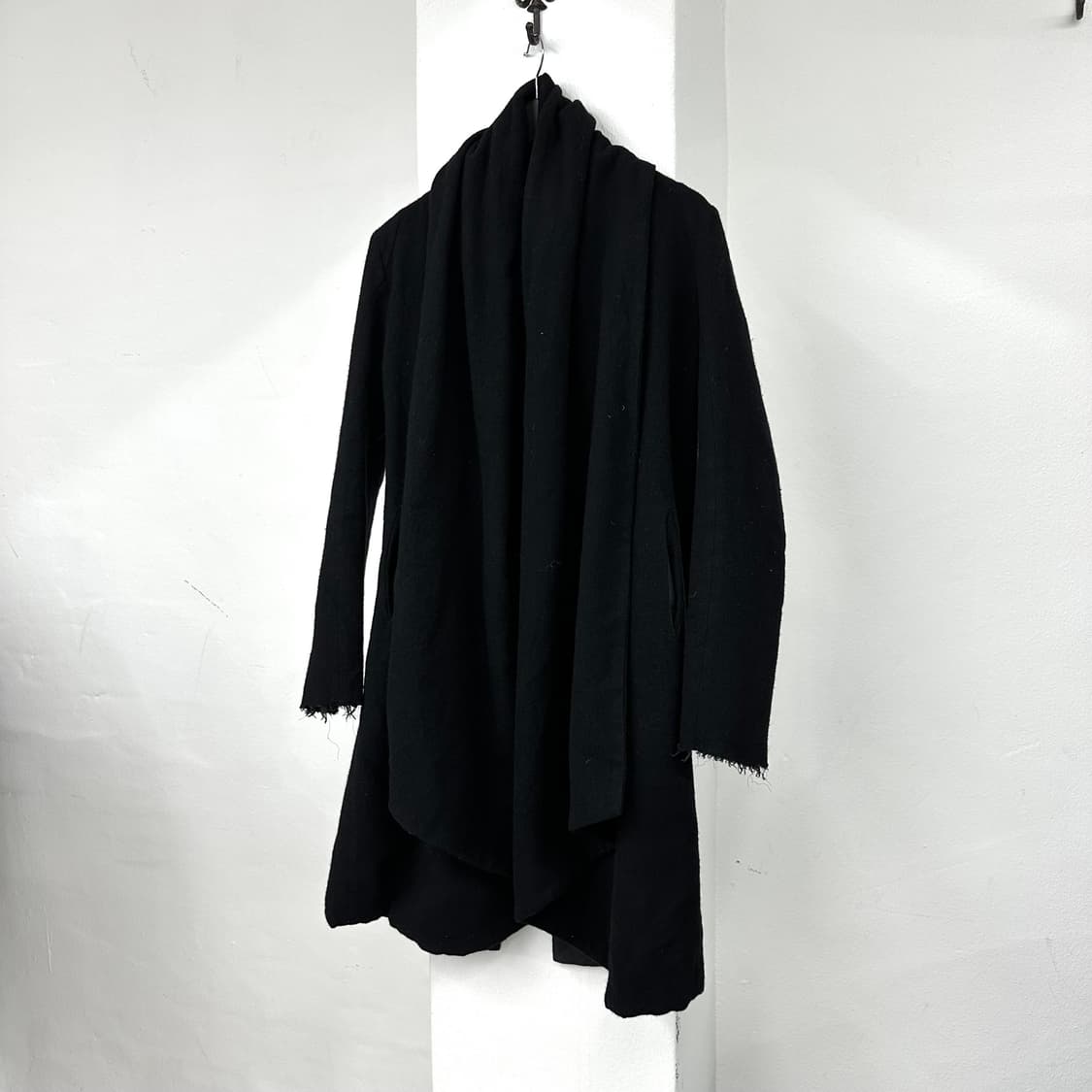 Xin damaged drape coat jacket 상품이미지6