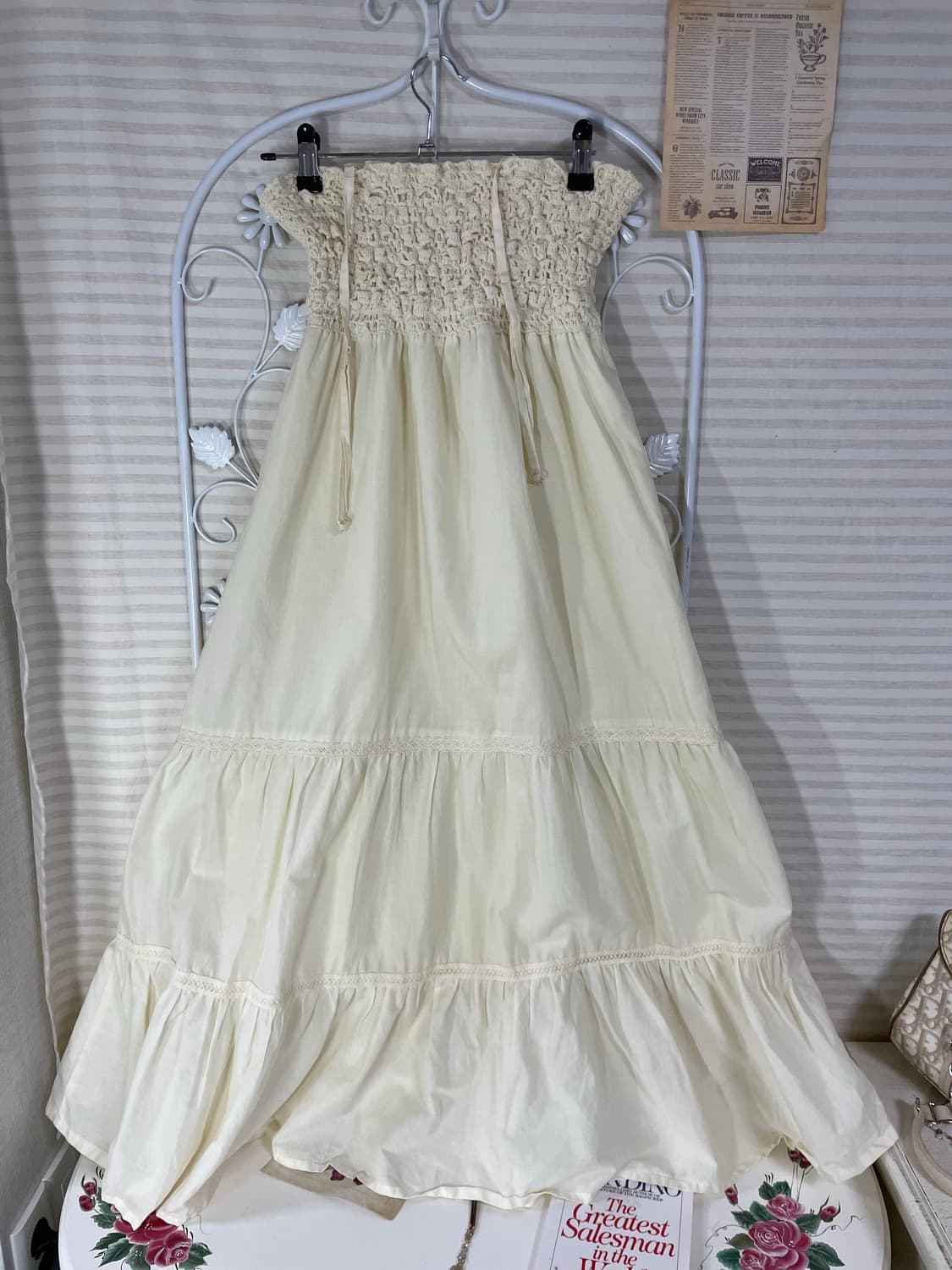 빈티지 개나리 원피스 드레스 870 y2k 스트릿 모리 갸루 일본빈티지  상품이미지1