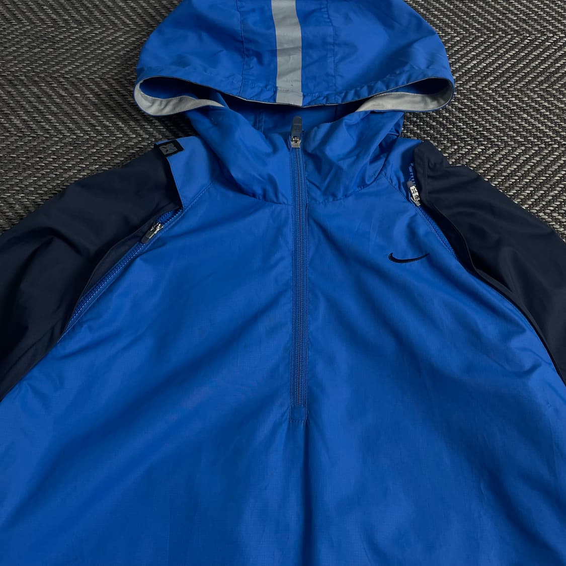 0os 나이키 올드스쿨 스우시로고 배색 바람막이y 3529 상품이미지5