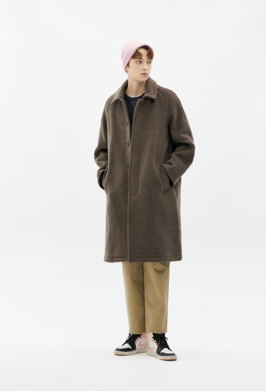 런던트레디션 브라운  코트 (50)105 새상품 상품이미지5