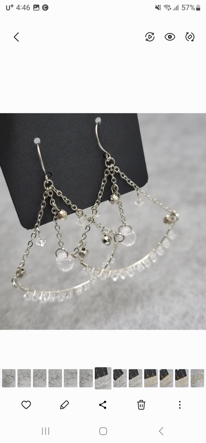 handmade earrings 상품이미지1