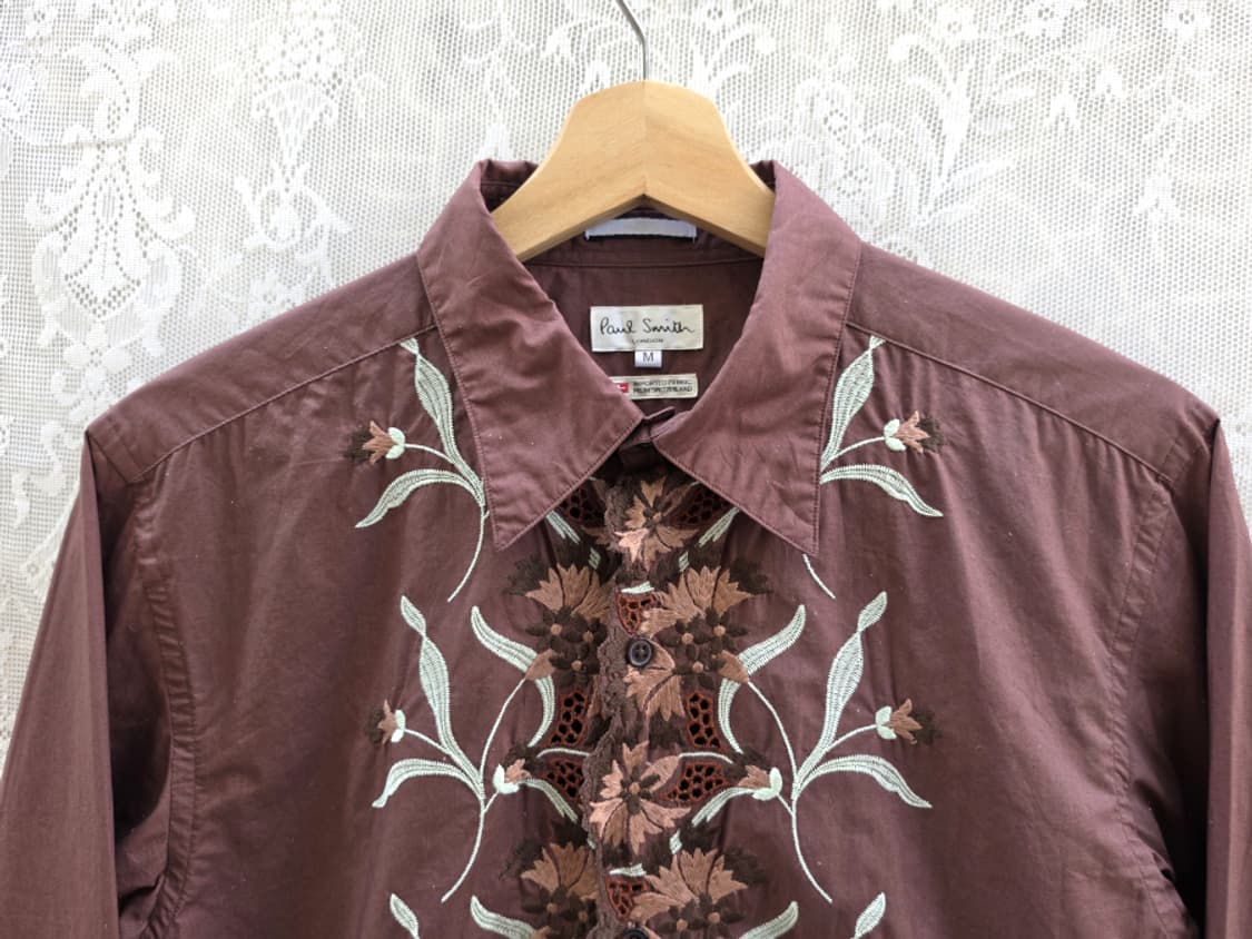 폴스미스 자수 디테일 스위스 원단 상품이미지2