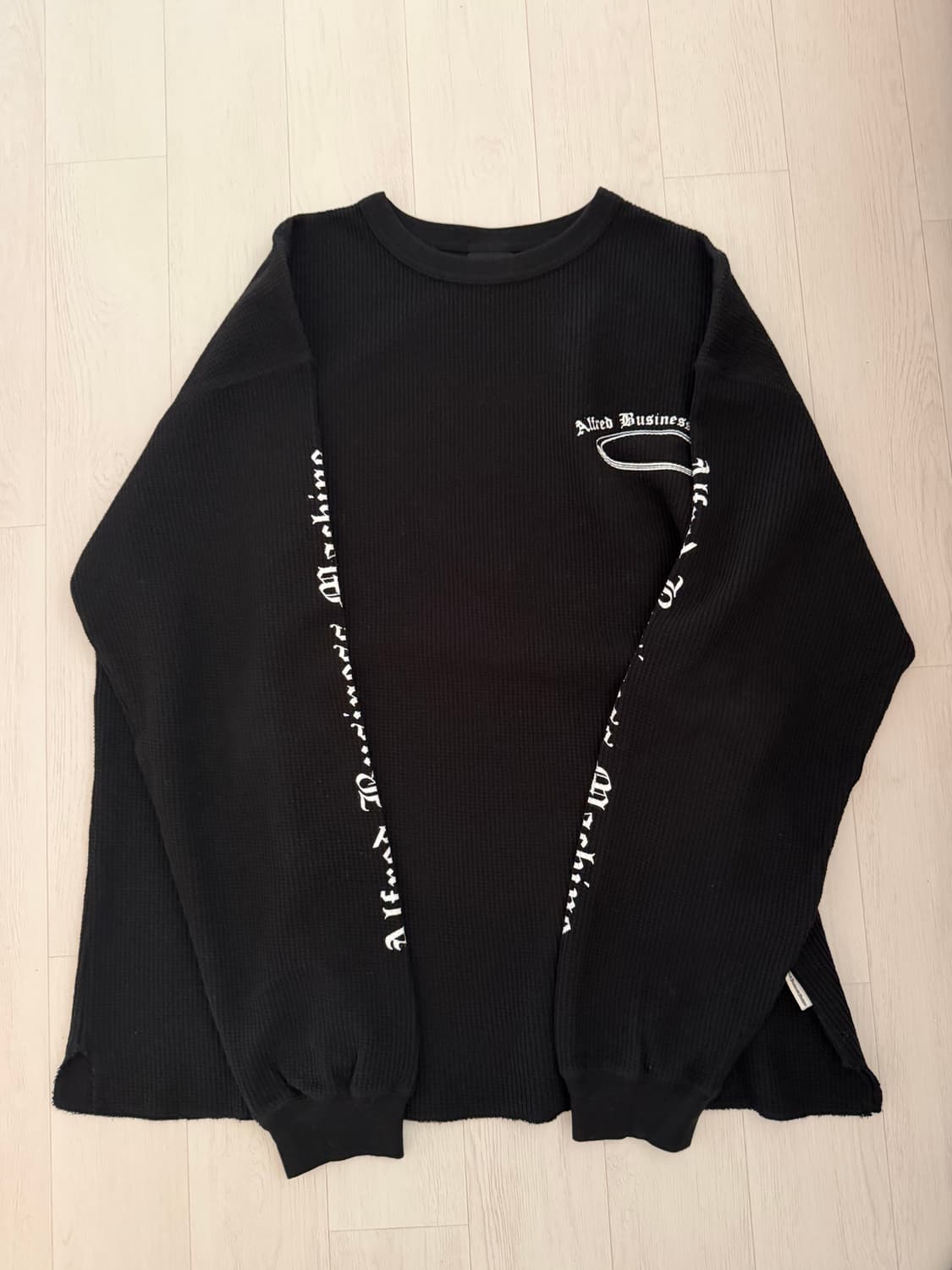 새상품 헤리티지플로스 알프레도 와플 긴팔티 상품이미지1