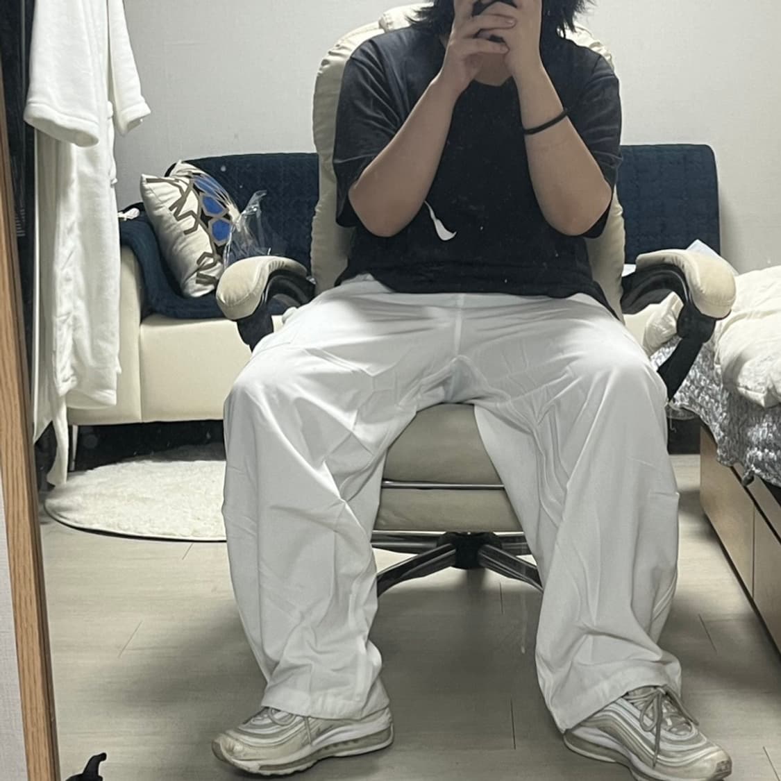 트래블 TR 카고 벌룬 팬츠 오프 화이트 상품이미지5