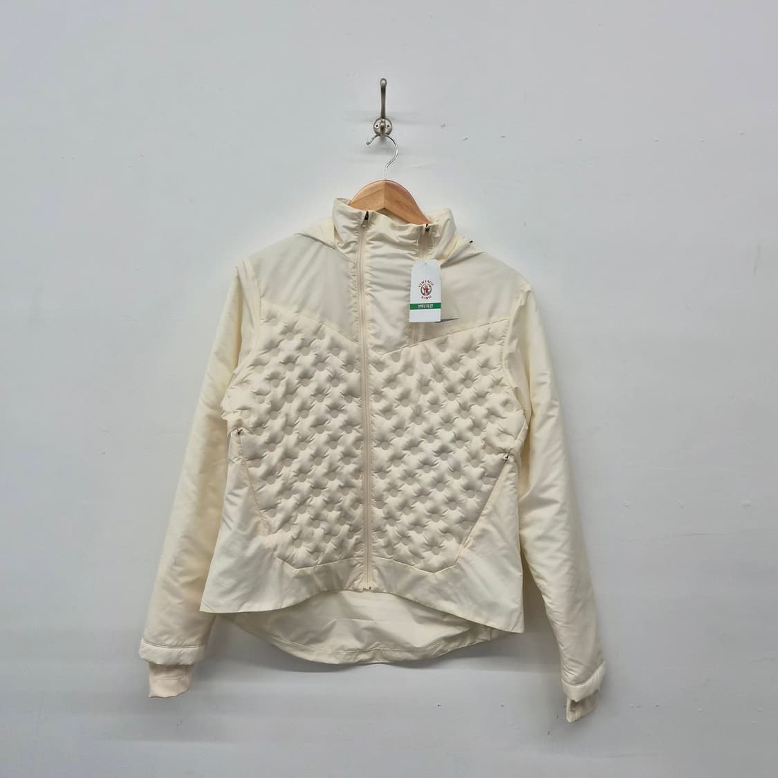 나이키 패딩 후드 바람막이 아이보리 여성 M 상품이미지1