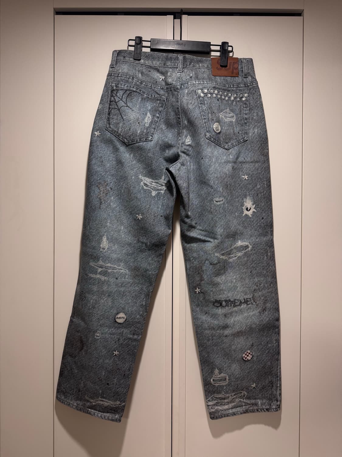 [30] 슈프림 HJR 트롱프뢰유 루즈핏 진블루 상품이미지2