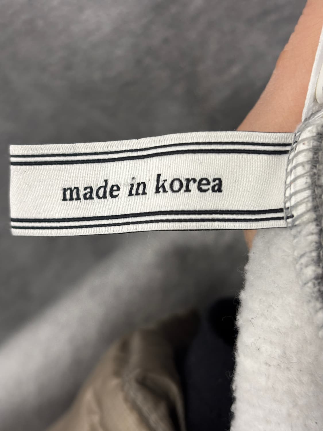 앤더슨벨 시그니처 엠블럼 스웨트 셔츠 L 상품이미지5