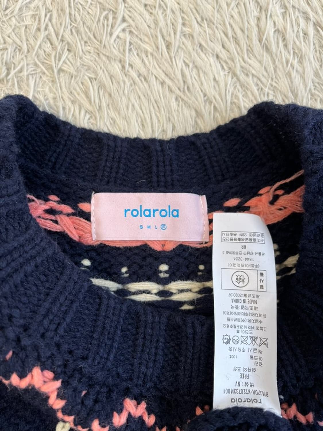 로라로라 노르딕 니트/#2651 상품이미지4