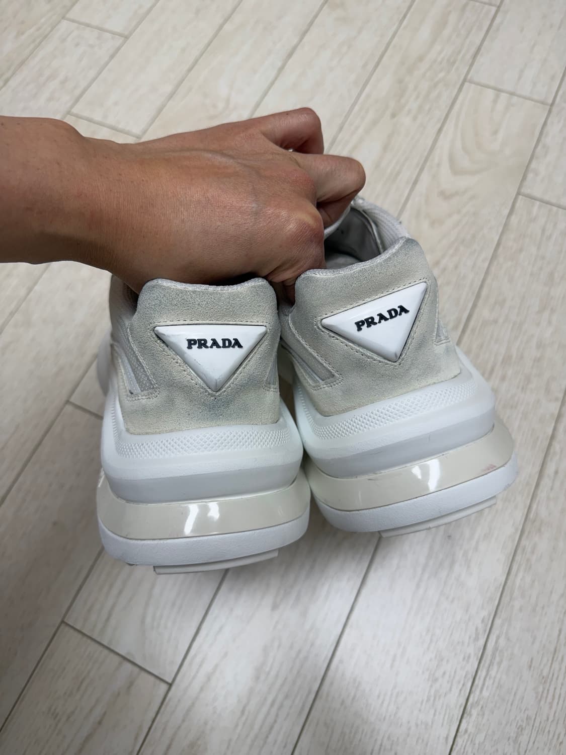 프라다. 바이크패브릭 스웨이드 엘리먼츠 UK8.5(275) 상품이미지4