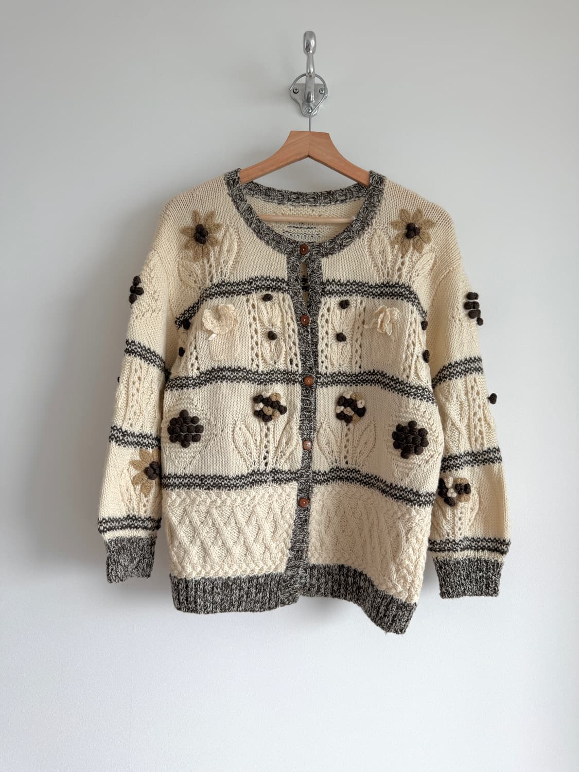 Pre owned 울 가디건 상품이미지1