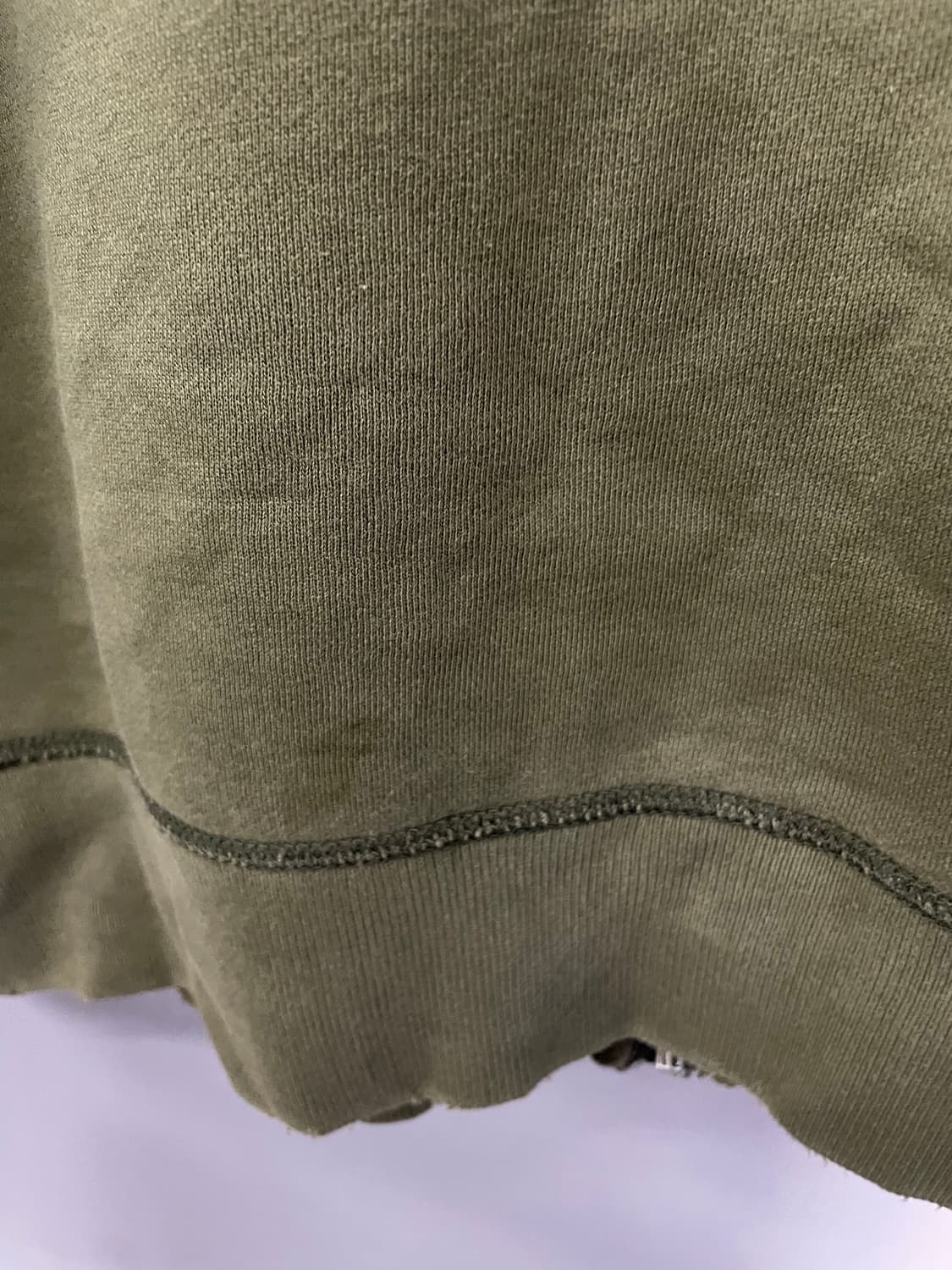 홀리스터 데미지 카키 후드집업 H2581 상품이미지10