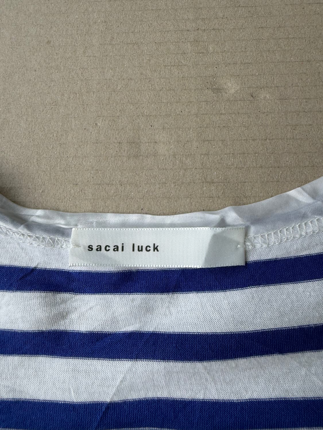 Sacai Luck 스트라이프 콤보 탑 상품이미지3