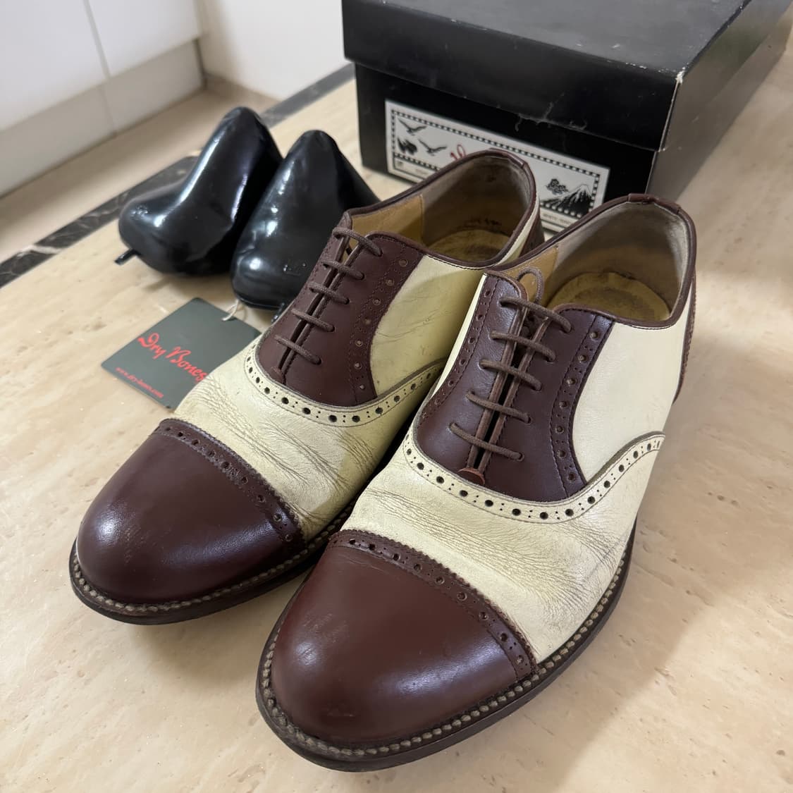 Dry Bones 레더 캡토 부츠 상품이미지1