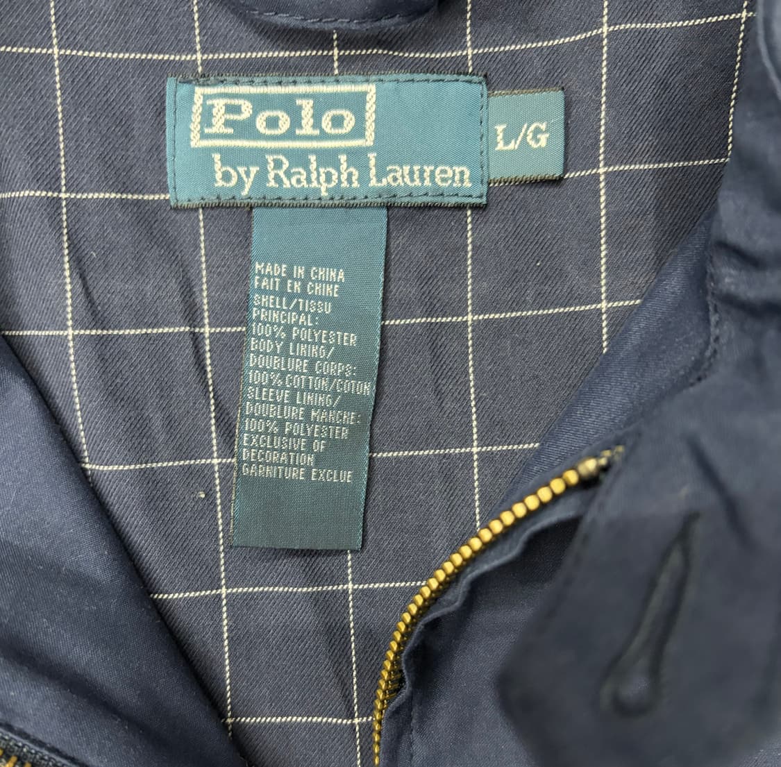 폴로 랄프로렌 네이비 블루종 자켓 상품이미지6