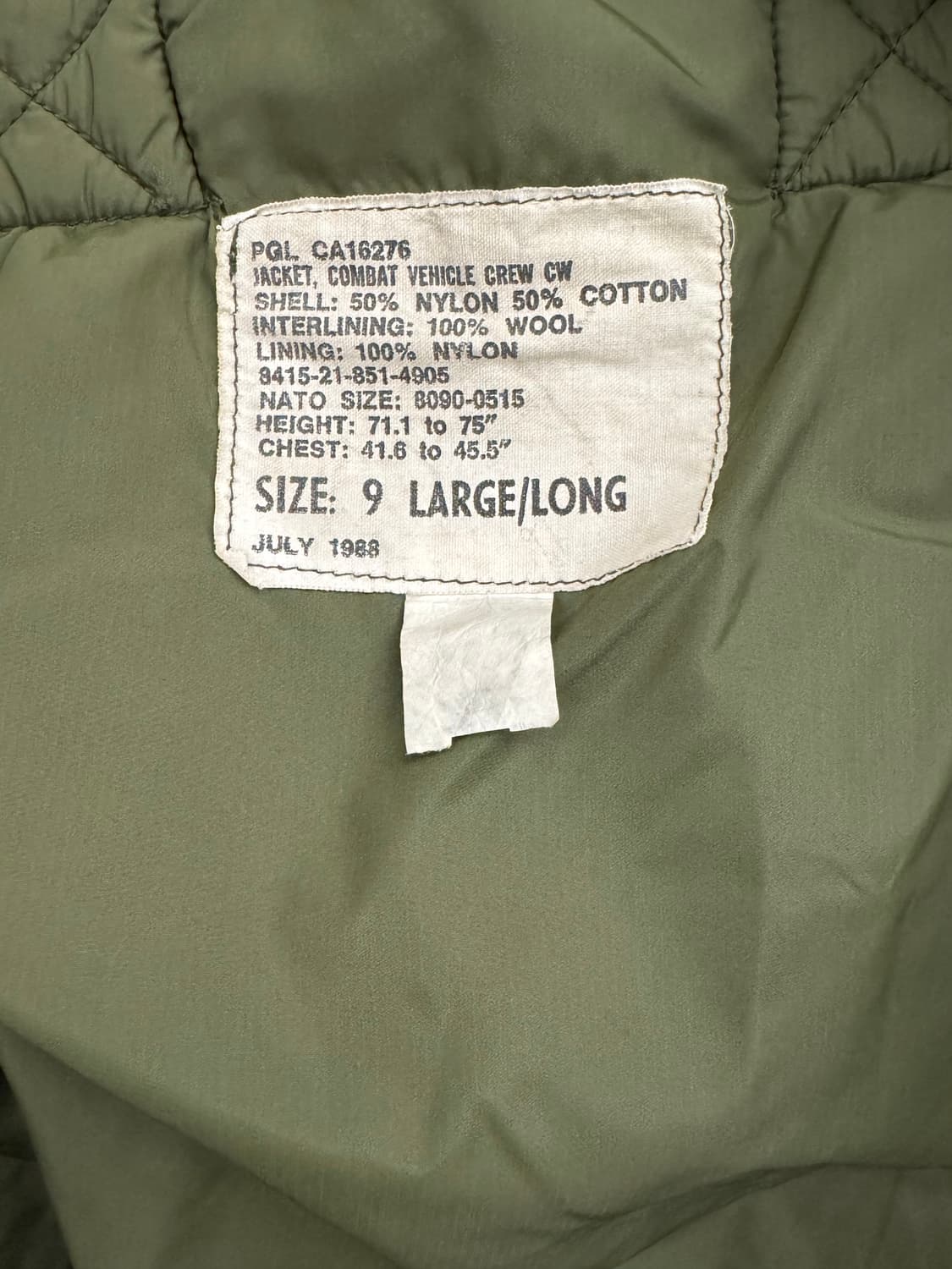 Canadian Military CVC Jacket/ L-XL 상품이미지4