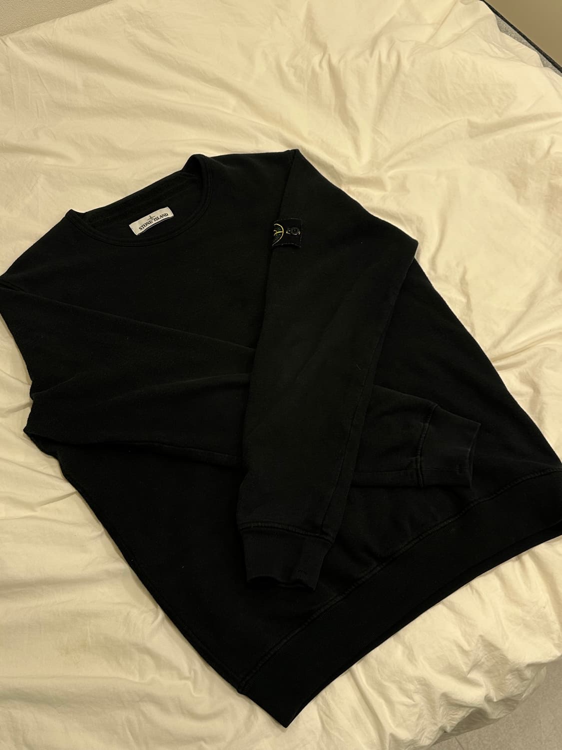 스톤아일랜드 블랙 맨투맨 L 상품이미지2