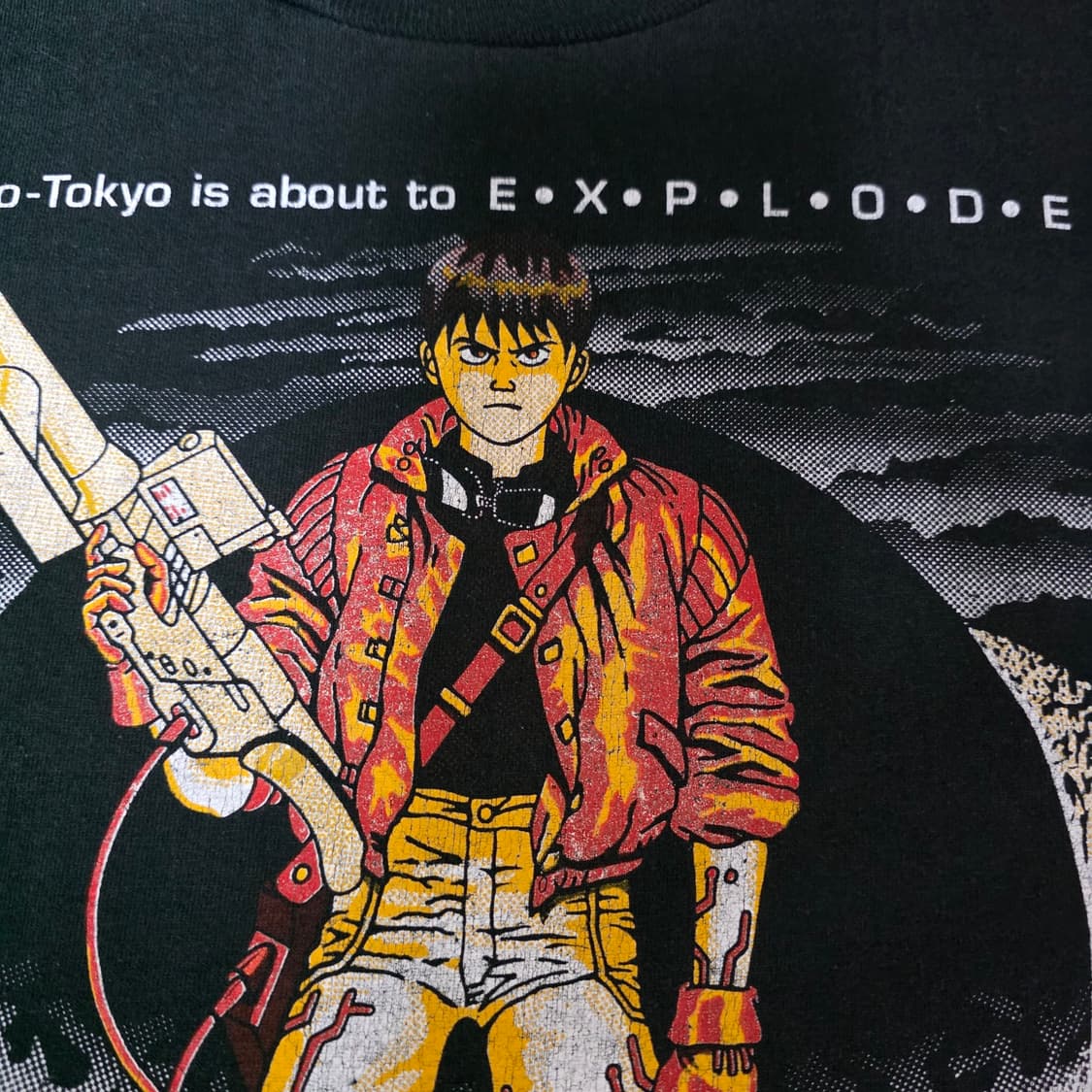 [XL] 90s 아키라 AKIRA 기모노 마이 하우스 빈티지 티셔츠 상품이미지5