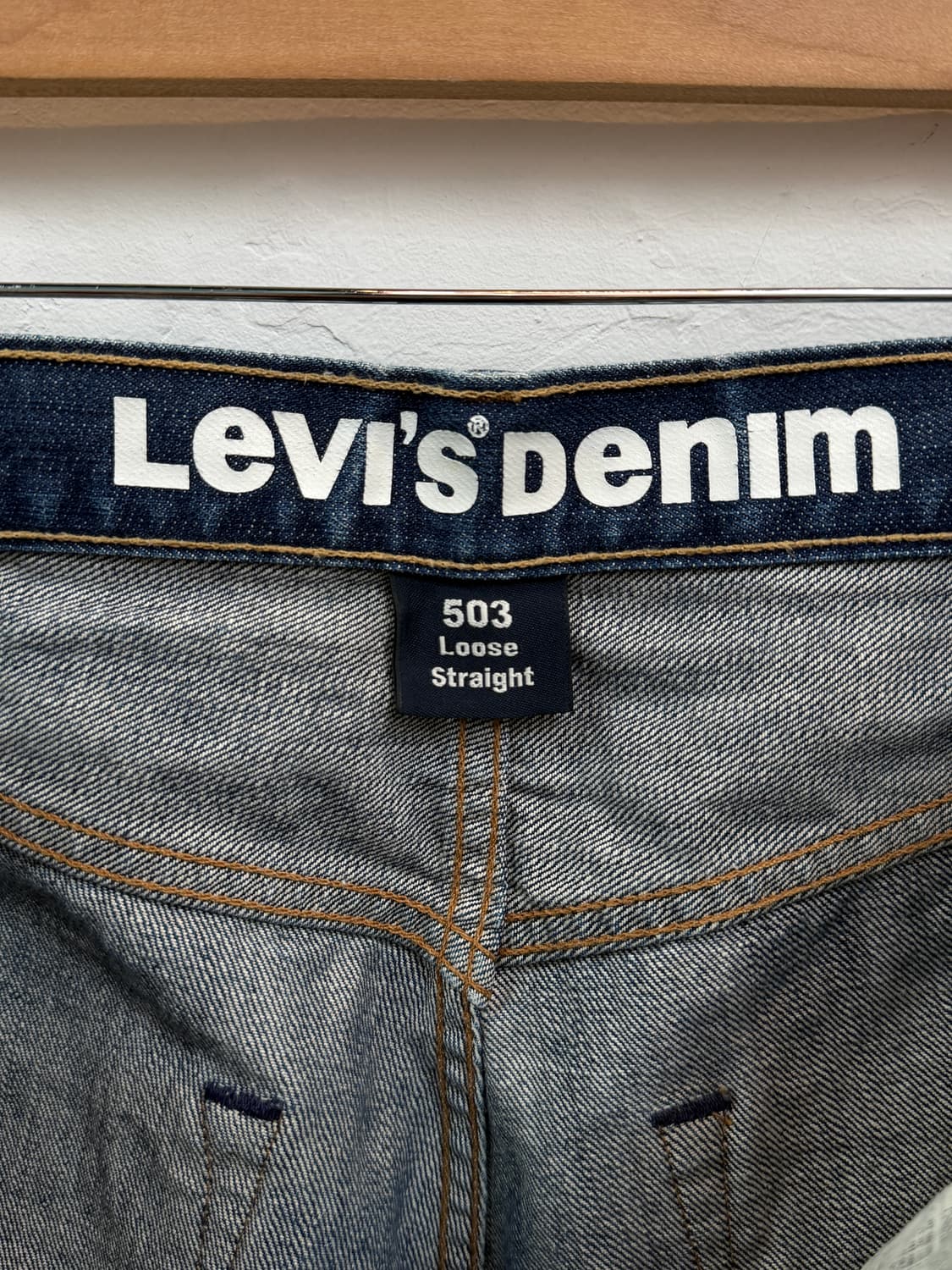 Levi Strauss 리바이스 503 스트레이트 데님 진 32x33 상품이미지4