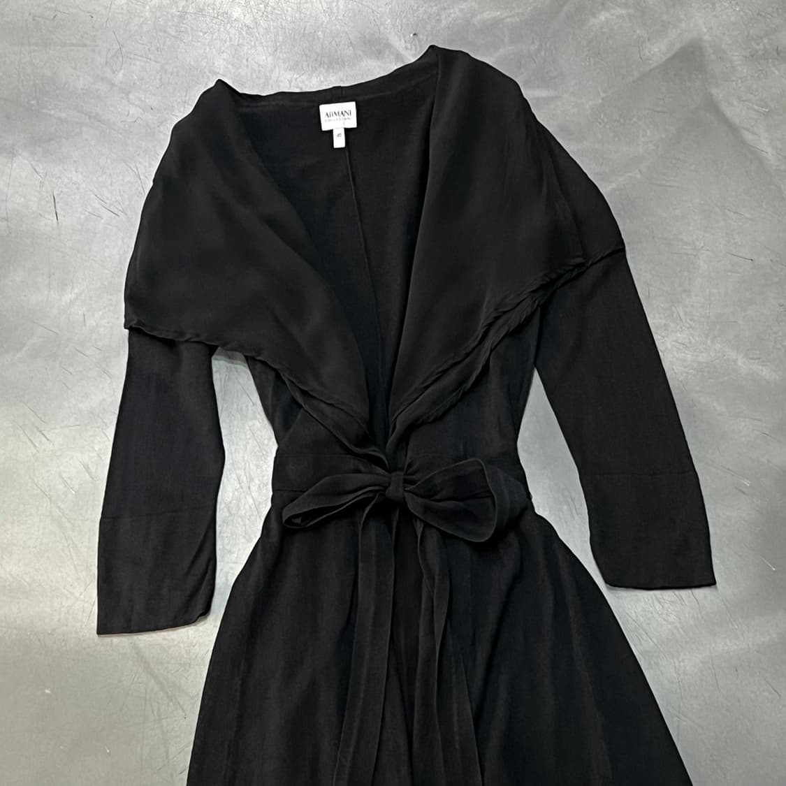  아르마니 꼴레지오니 레이어드 카라 롱 가디건 y16015 상품이미지3