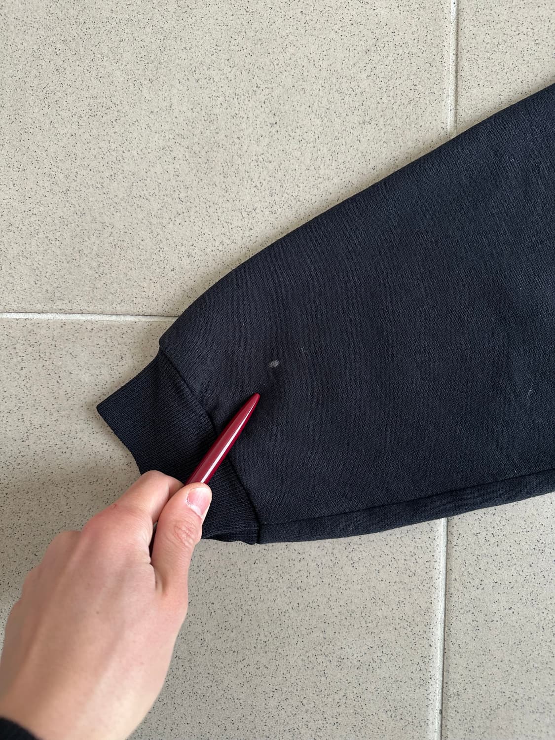 빈티지 러셀 후드집업 블랙 M 상품이미지6