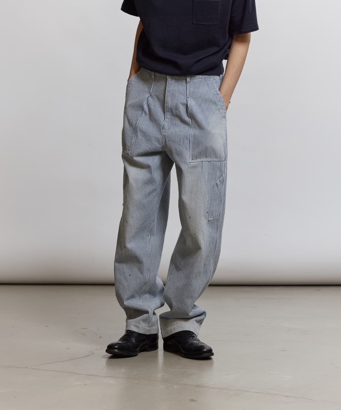 [4] 비헤비어 히코리 used hemmed mil pants 상품이미지1