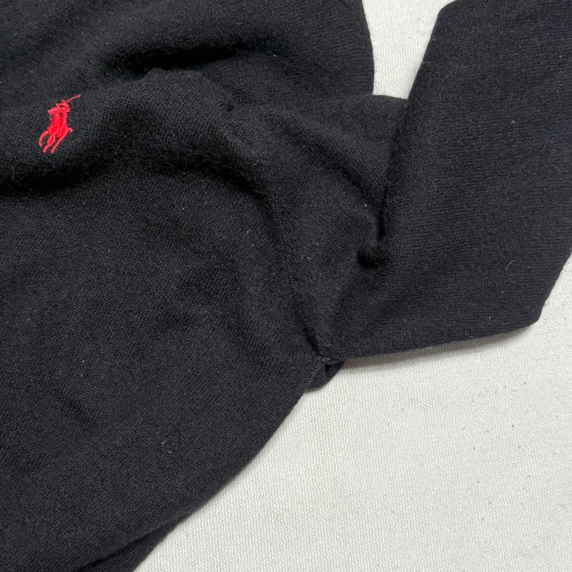 폴로랄프로렌 블랙 반집업 니트 상품이미지6