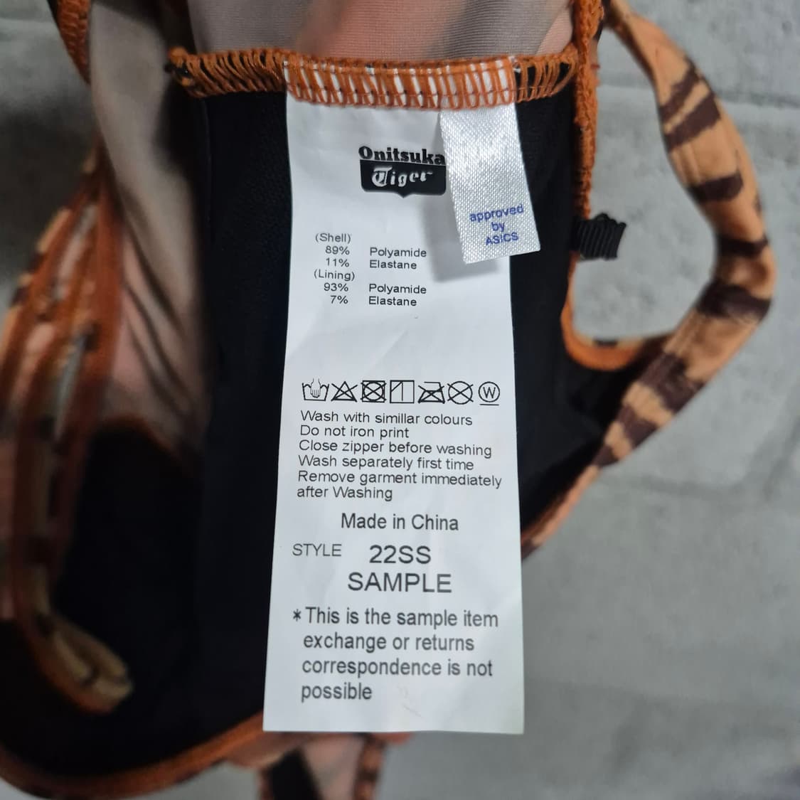 오니츠카 수영복(새상품) 상품이미지8