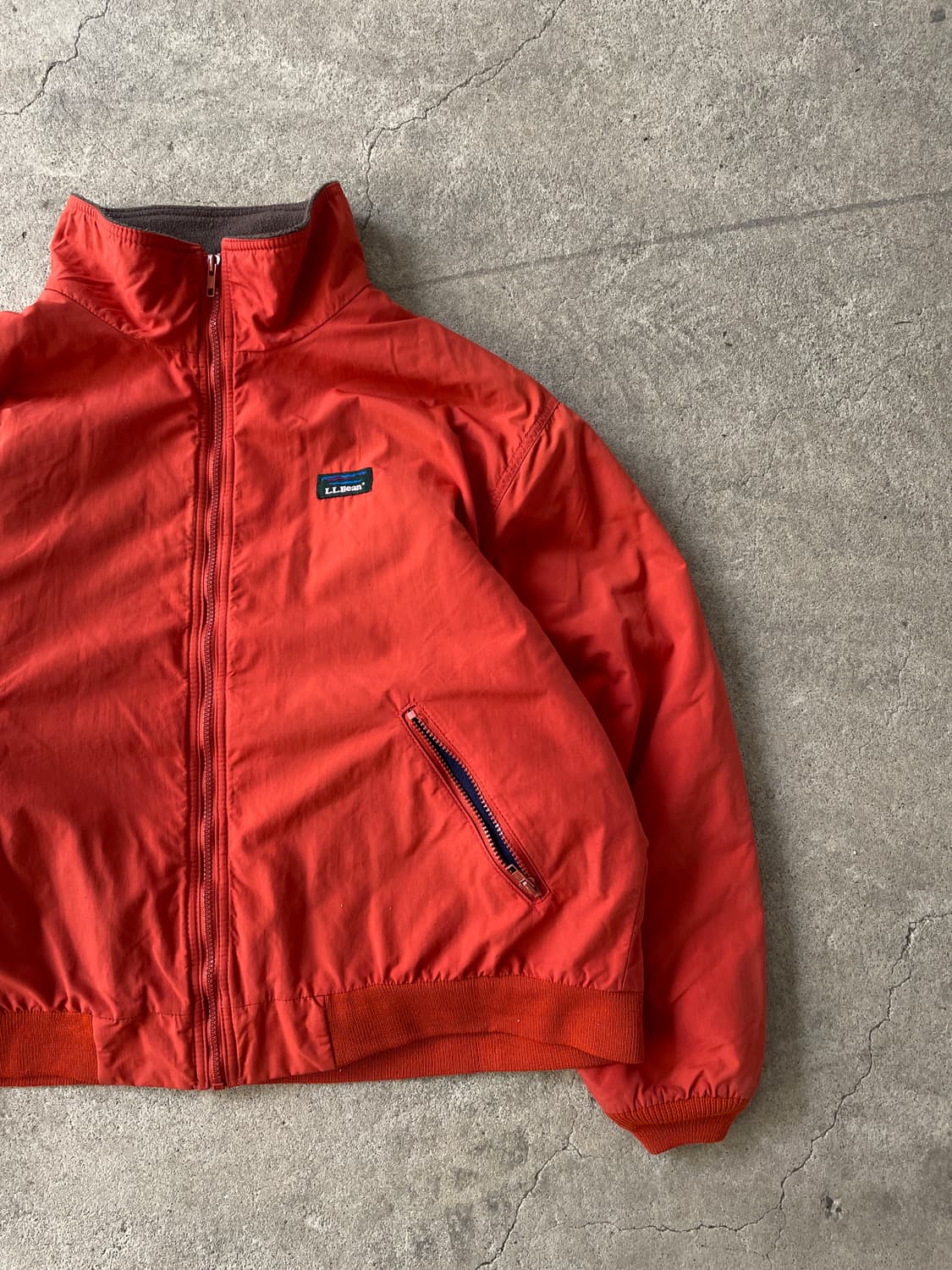 80-90s L.L. bean Warm-up Jacket carrot 상품이미지3