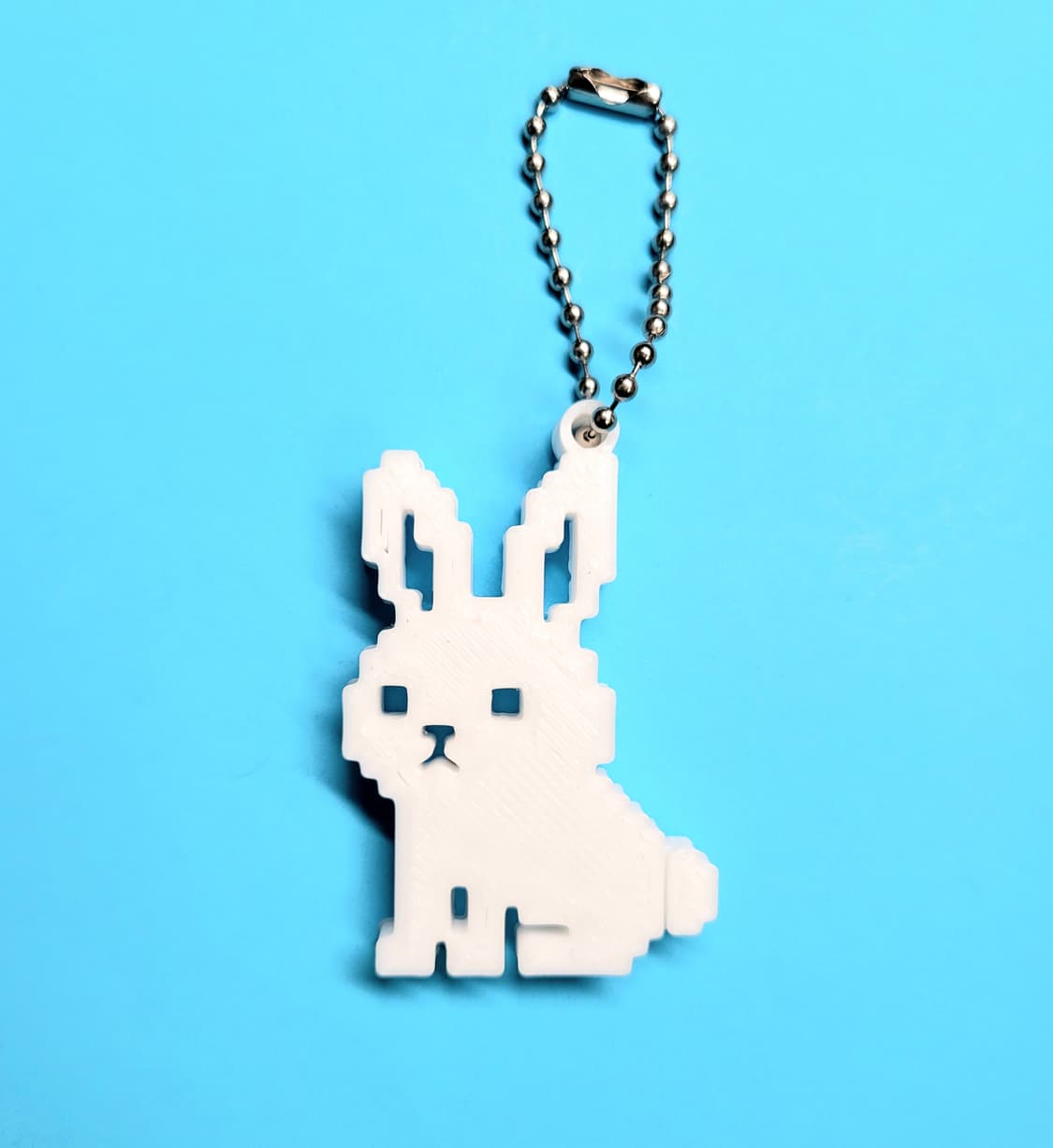 토끼 8비트 키링 키체인 상품이미지1