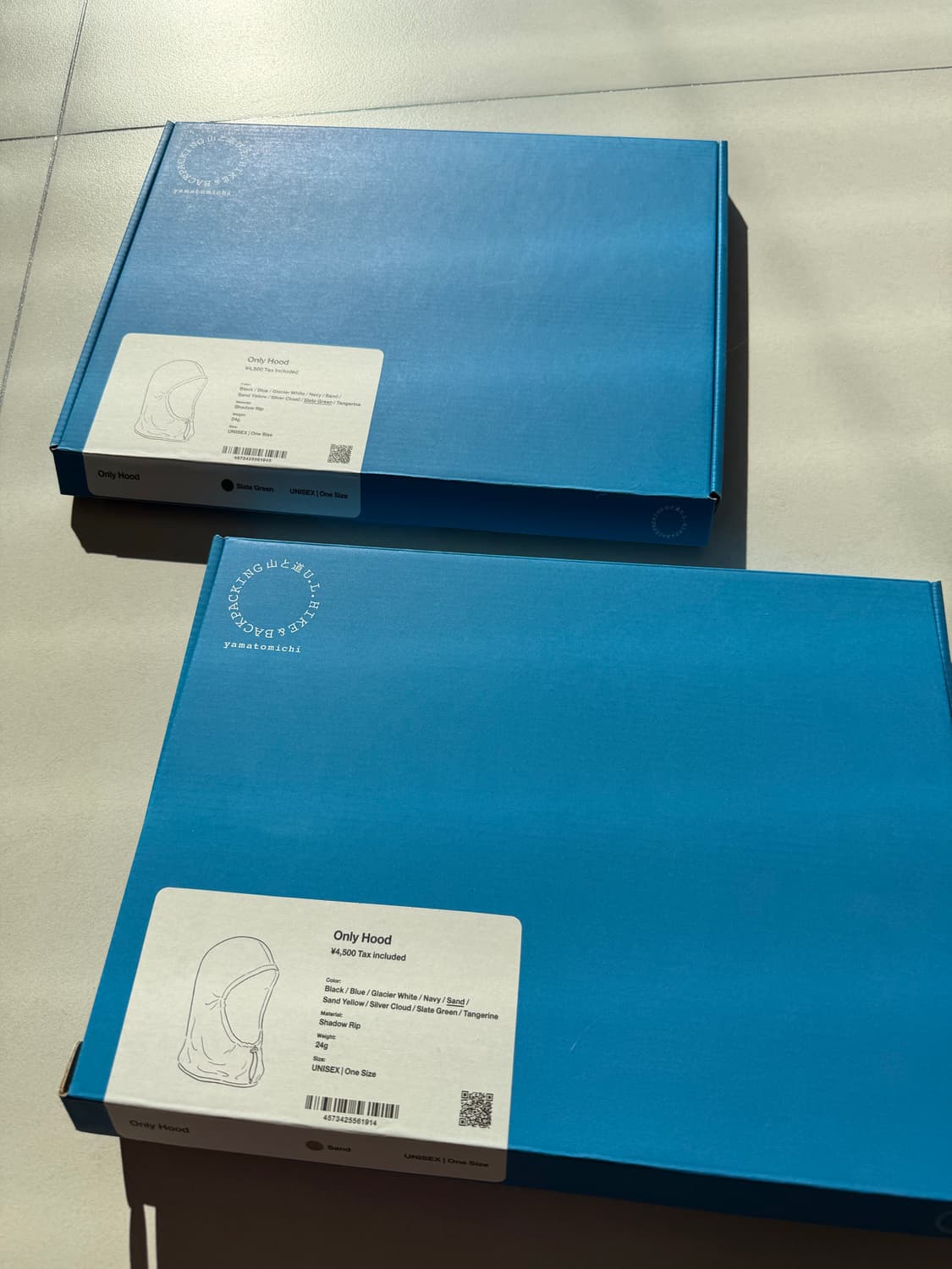 야마토미치 온니후드 슬레이트카키 일본 등산 모자 상품이미지2