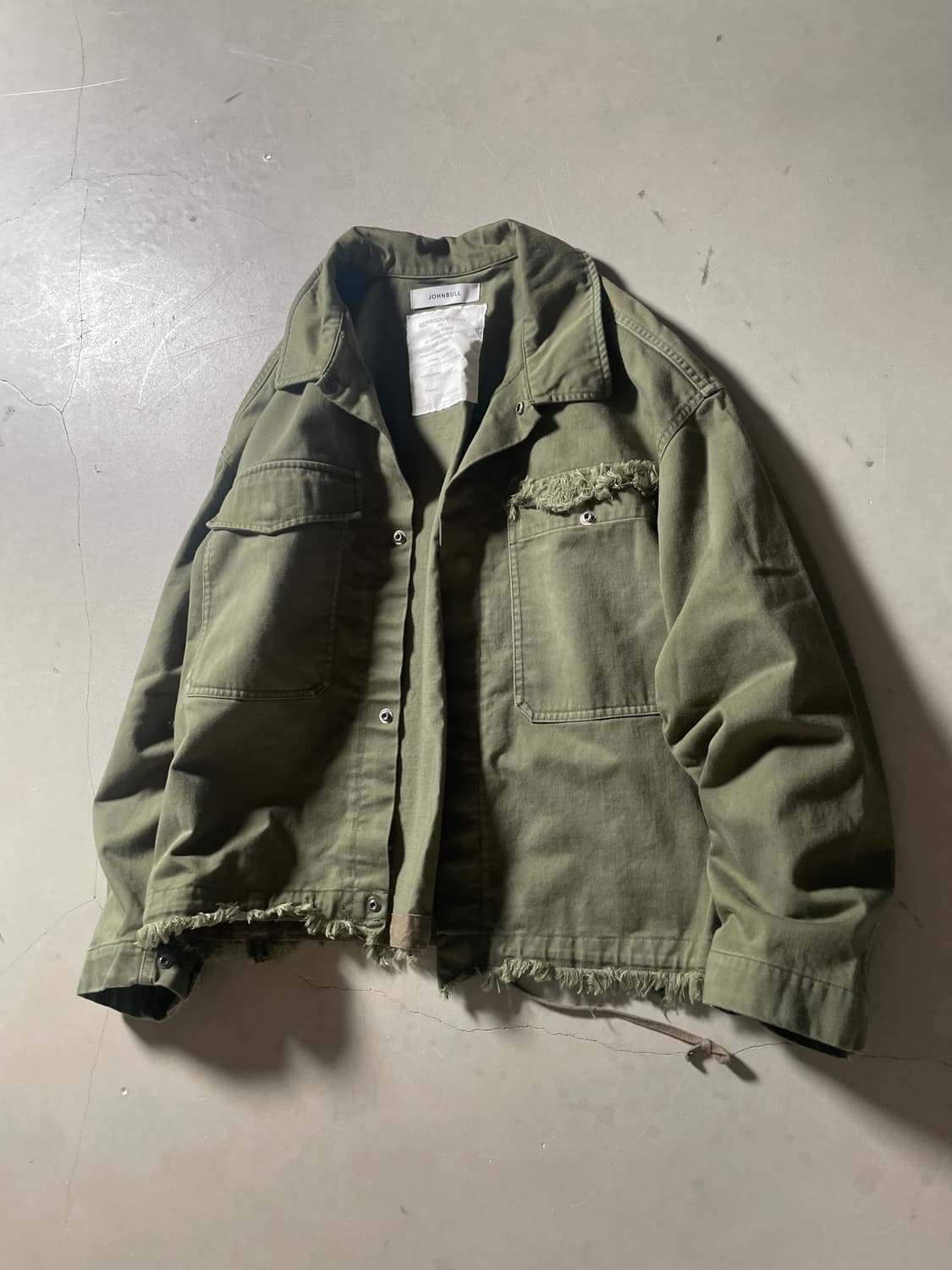 존블 리프로덕션 밀리터리 자켓 상품이미지3