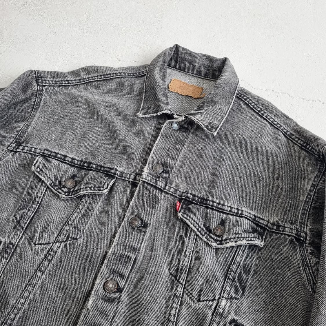 90s LEVI'S 리바이스 트러커 데님자켓 - L  70507-4858 상품이미지3