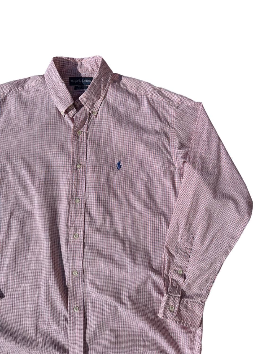 PRL button down gingham check shirts 상품이미지3