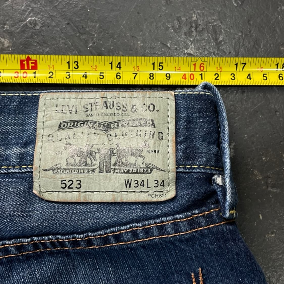 34 리바이스 523 청바지 상품이미지8