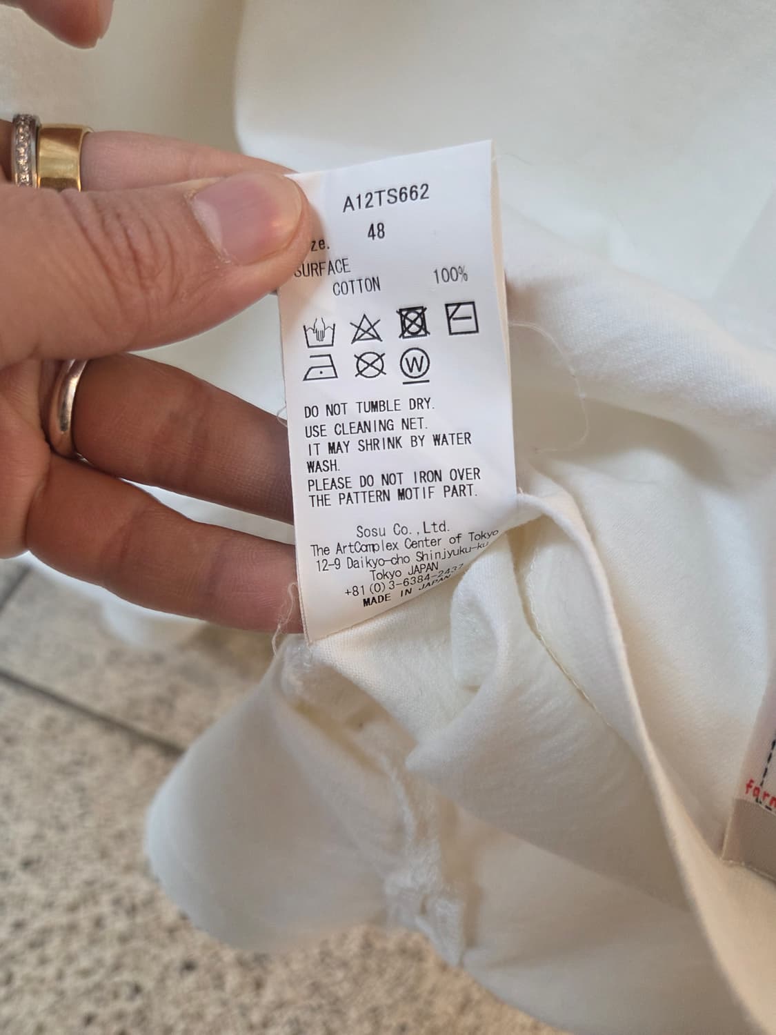 Maison Mihara Yasuhiro NASA 반팔 티셔츠 48 상품이미지6