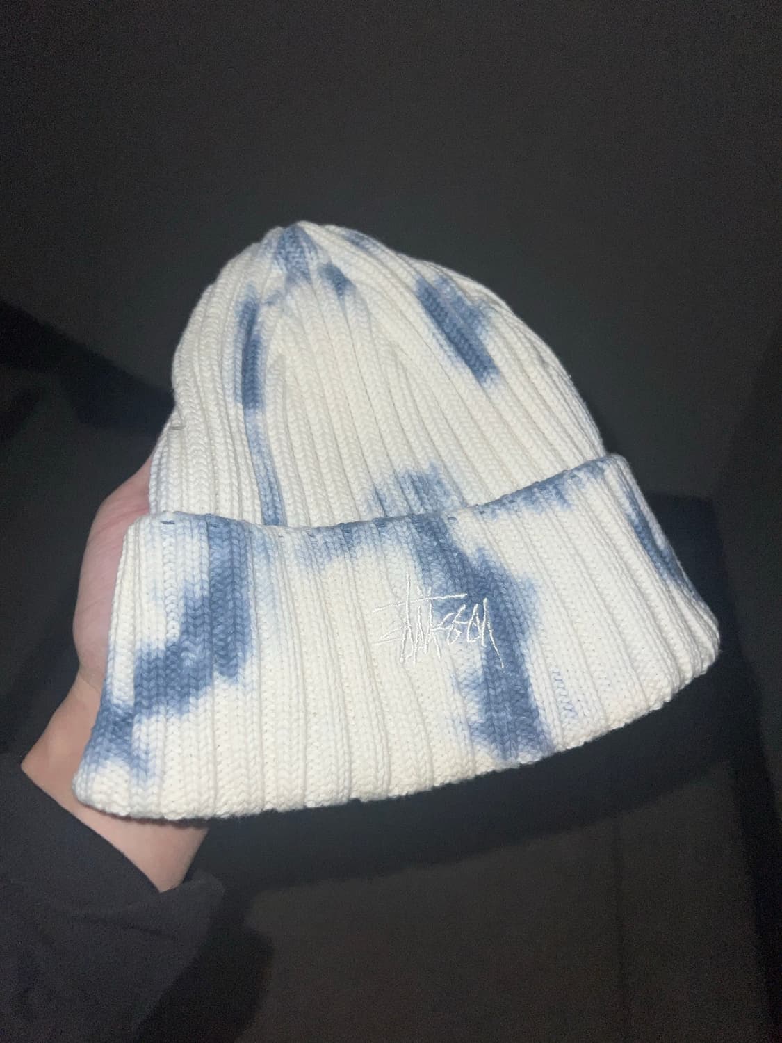 스투시 타이다이 리브 비니 블루 상품이미지1