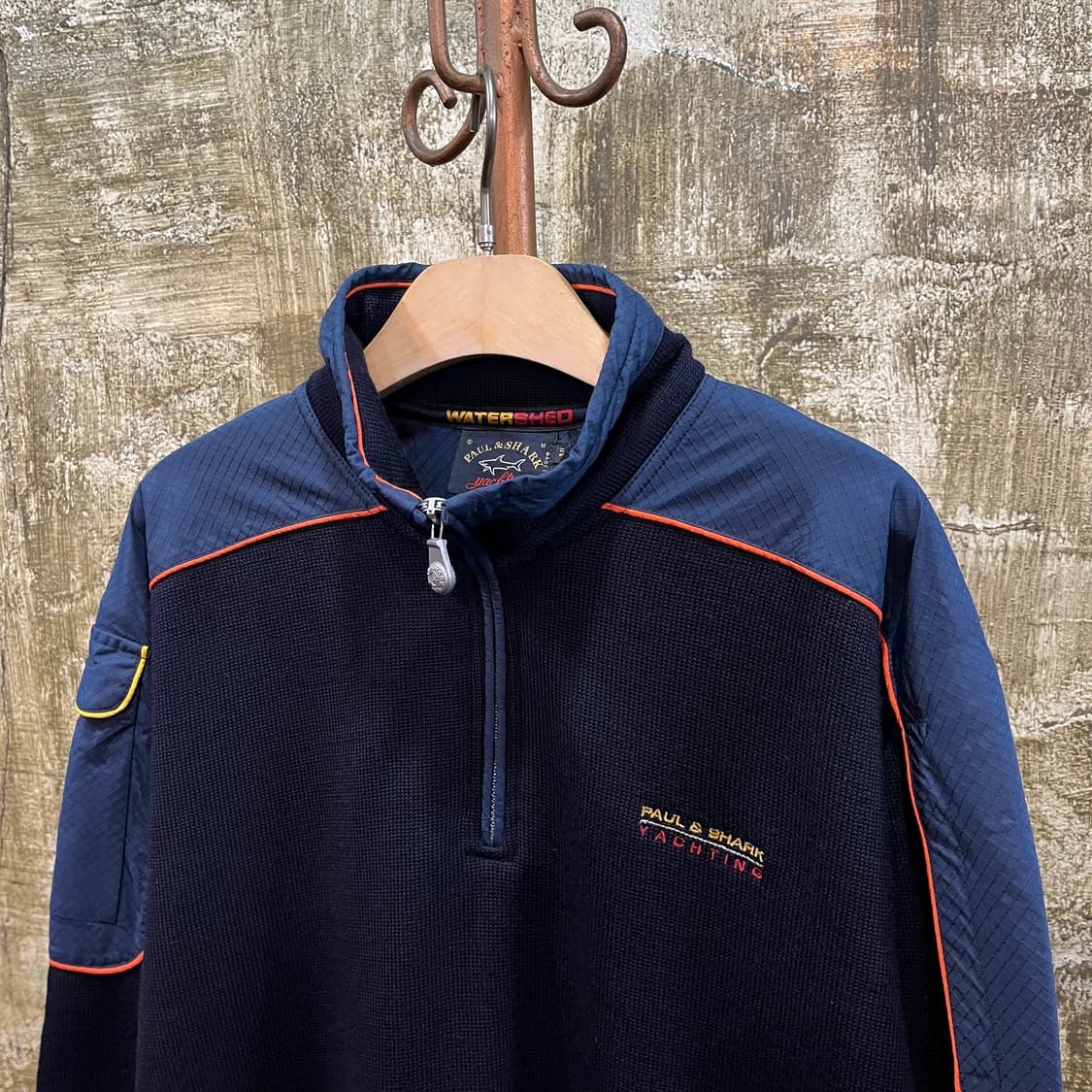 90~00s 폴앤샤크 요팅 하프넥 니트 이태리 메이드 상품이미지2