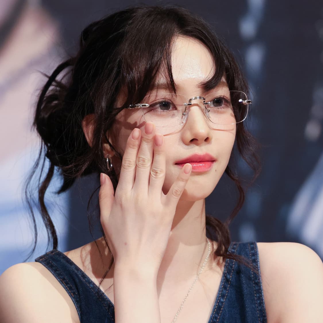 에스파 카리나 무테 안경 대만 팬미팅 연예인 선글라스 상품이미지3