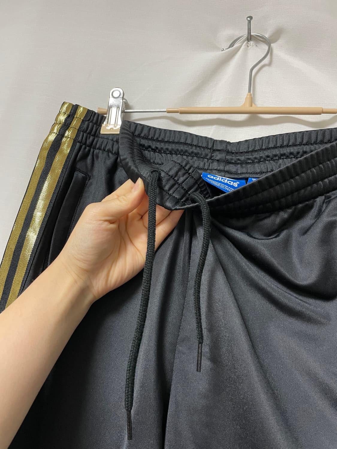 (일본 한정판) 아디다스 황금 파이어버드 트랙팬츠 _ 블랙 상품이미지8