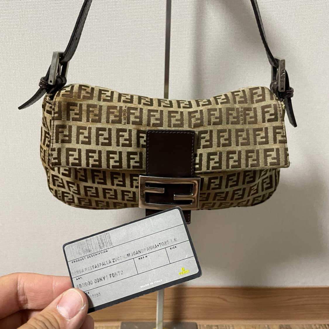 빈티지 펜디 주카 패턴 바게트백 8BR000 상품이미지1