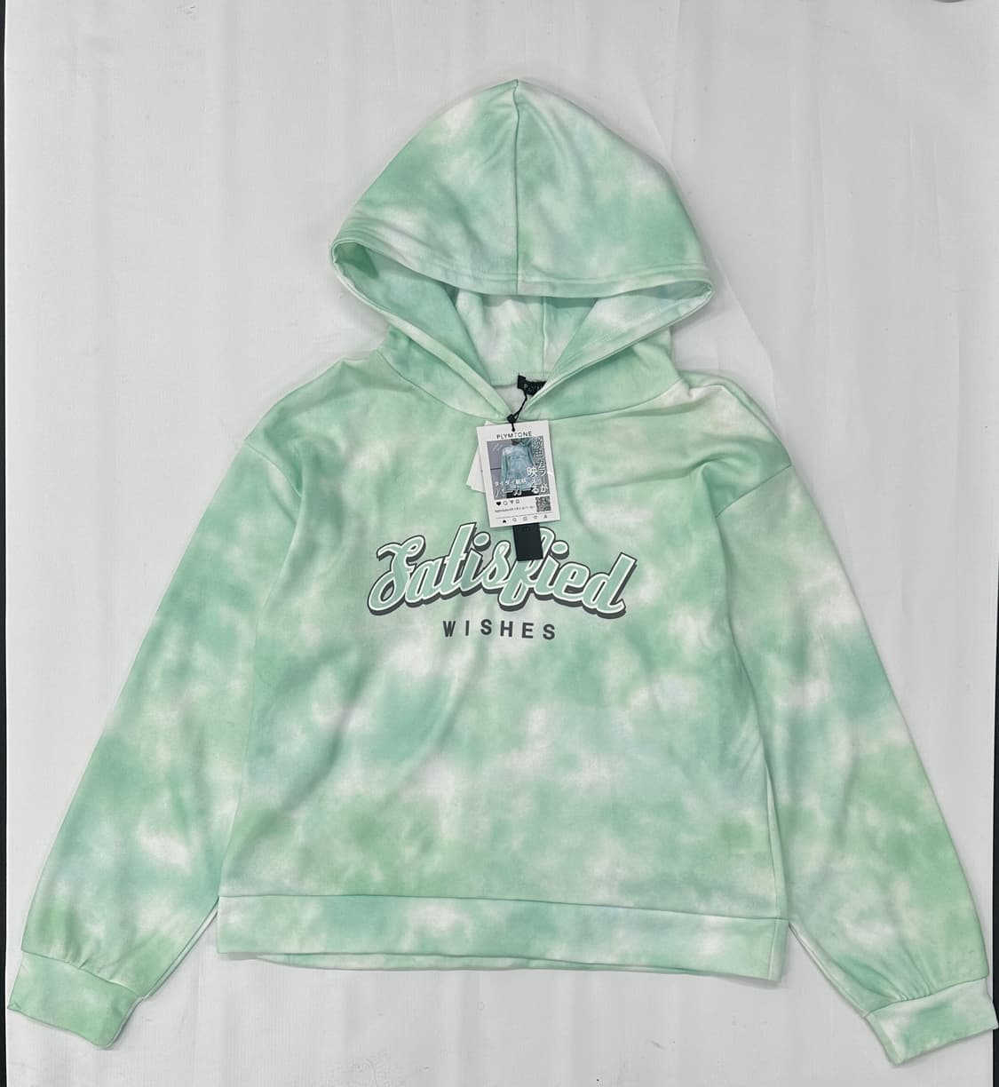 민트맛 나염 타이다이 후드티셔츠 재팬 빈티지 러블리 오네갸루 상품이미지2