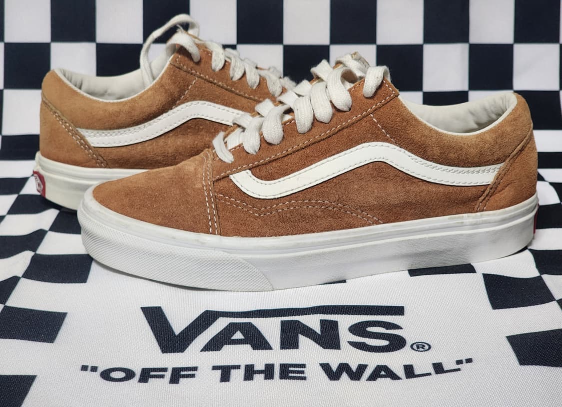 반스 올드스쿨 베이지 스웨이드 235mm 상품이미지1