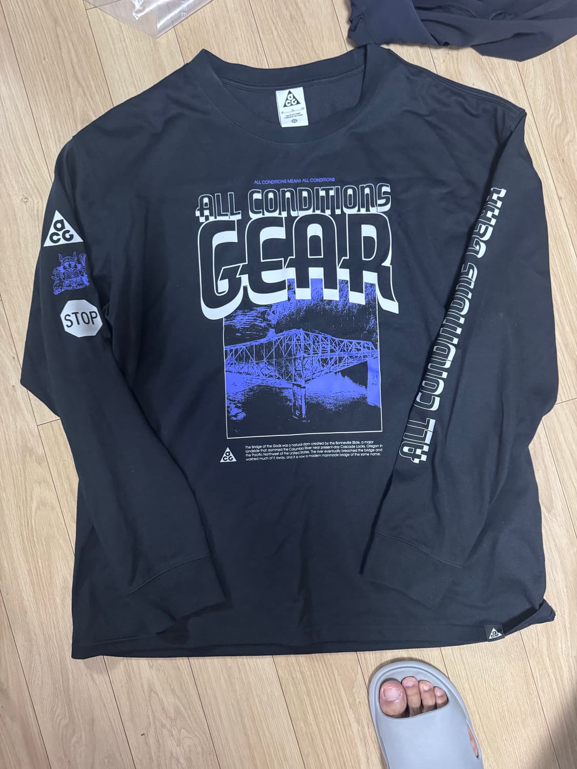 나이키 ACG 드라이핏 긴팔 티셔츠 XL 상품이미지1
