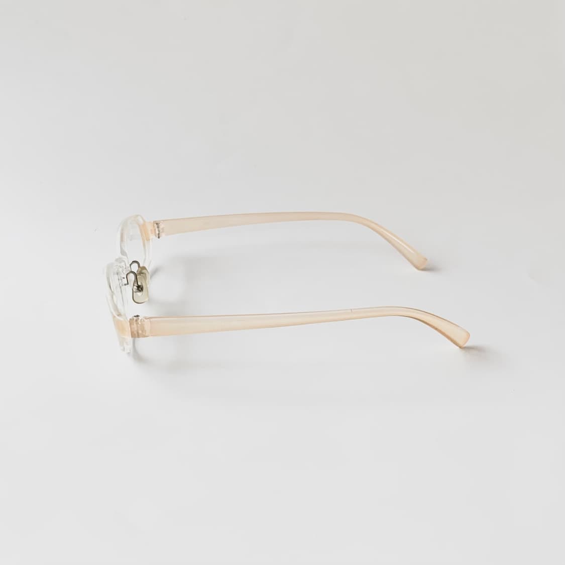 893 데드스탁 빈티지안경 클리어 뿔테 경량 클래식 픽키 상품이미지3