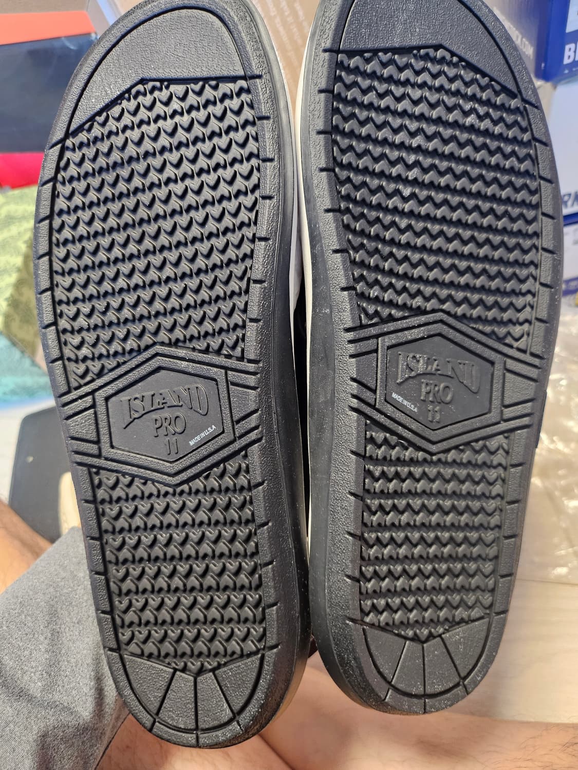 아일랜드 슬리퍼 PB202 화이트/블랙 290 상품이미지4